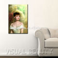 Audrey Hepburn Canvas Art/Beautiful Lady Fabric Painting/Decorative Oil Painting